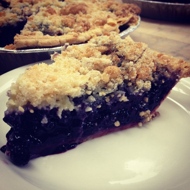 Black and Blueberry Pie