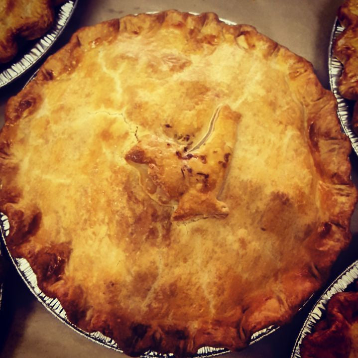 Chicken, Green Bean, & Bacon Pie