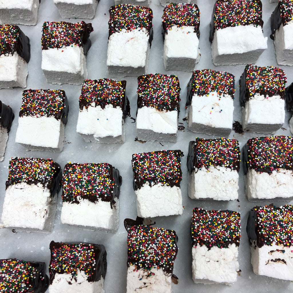 Marshmallows - Coconut or Sprinkles & White Chocolate